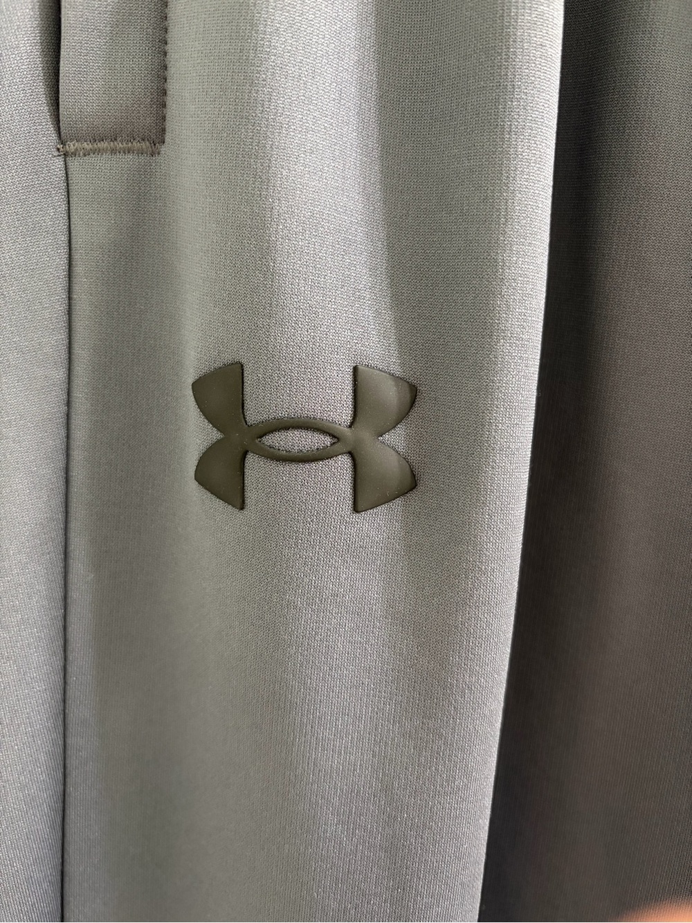 Under Armour Men’s Armour Fleece Joggers Charcoal Gray Sz L Sporty Athletic - Picture 5 of 8